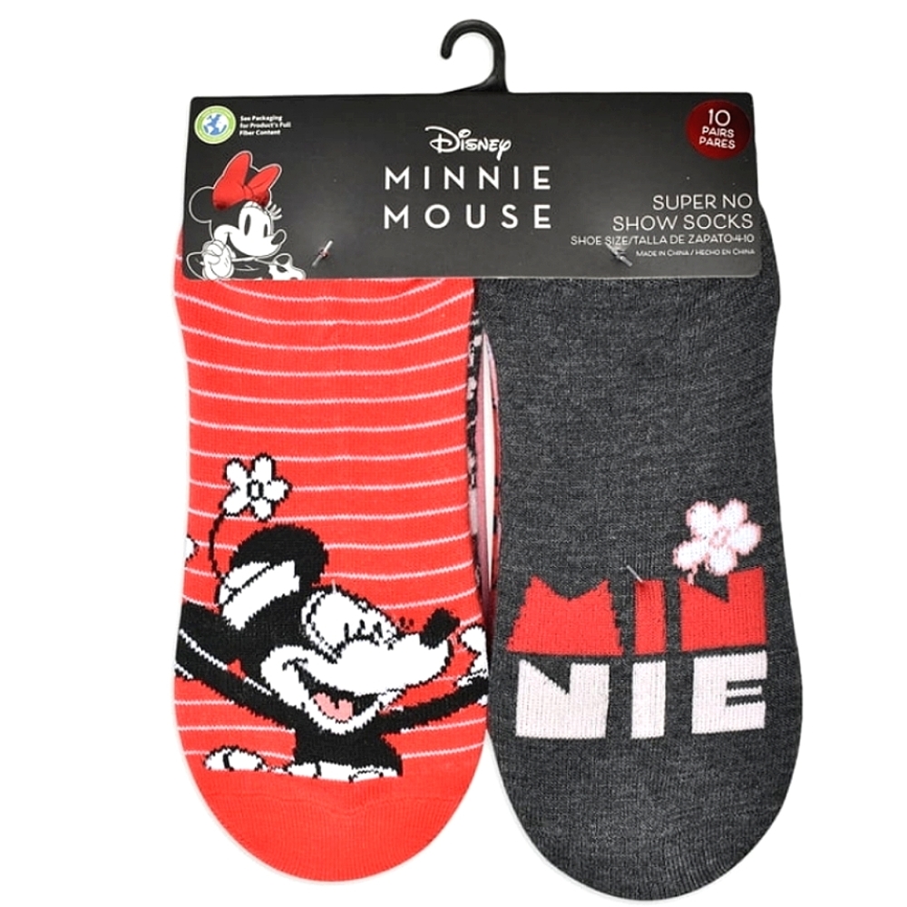 10 pair Minnie Mouse socks